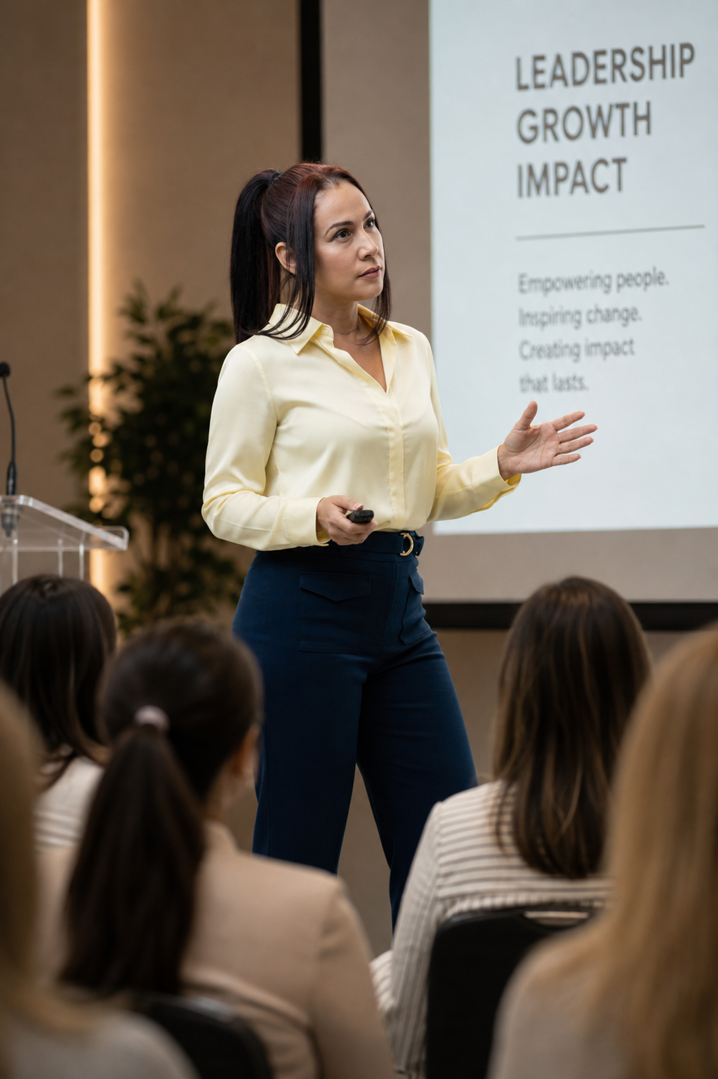 Olivia Speaking